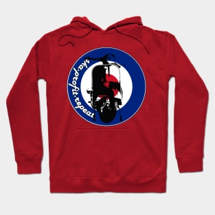 Ska Profit Repeat Mod Circle with Vespa Hoodie